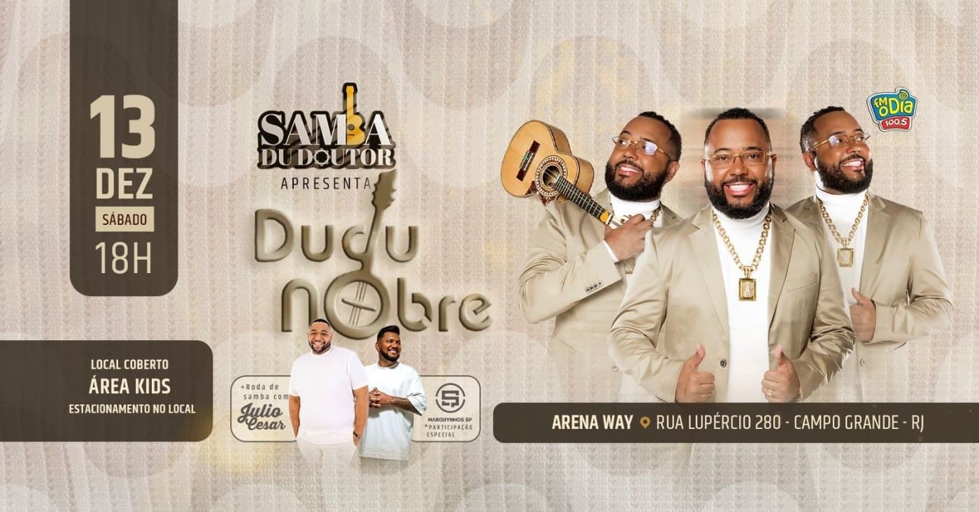 Samba Du Doutor - DUDU NOBRE