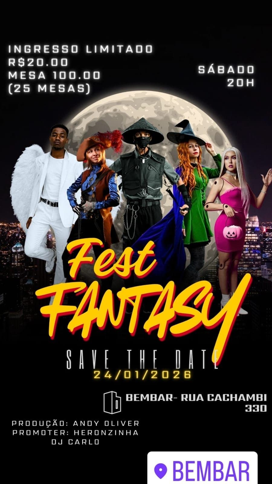 Fest Fantasy- Pré Carnaval