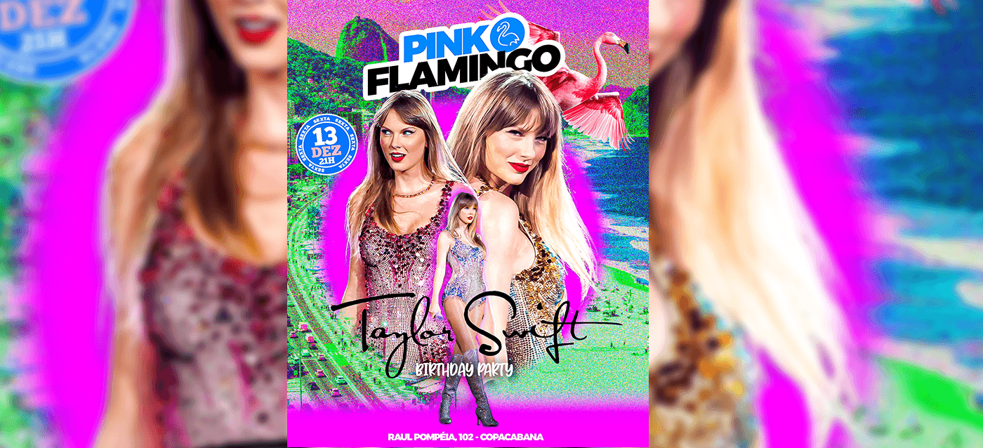 Pink Flamingo | Taylor Swift Bday