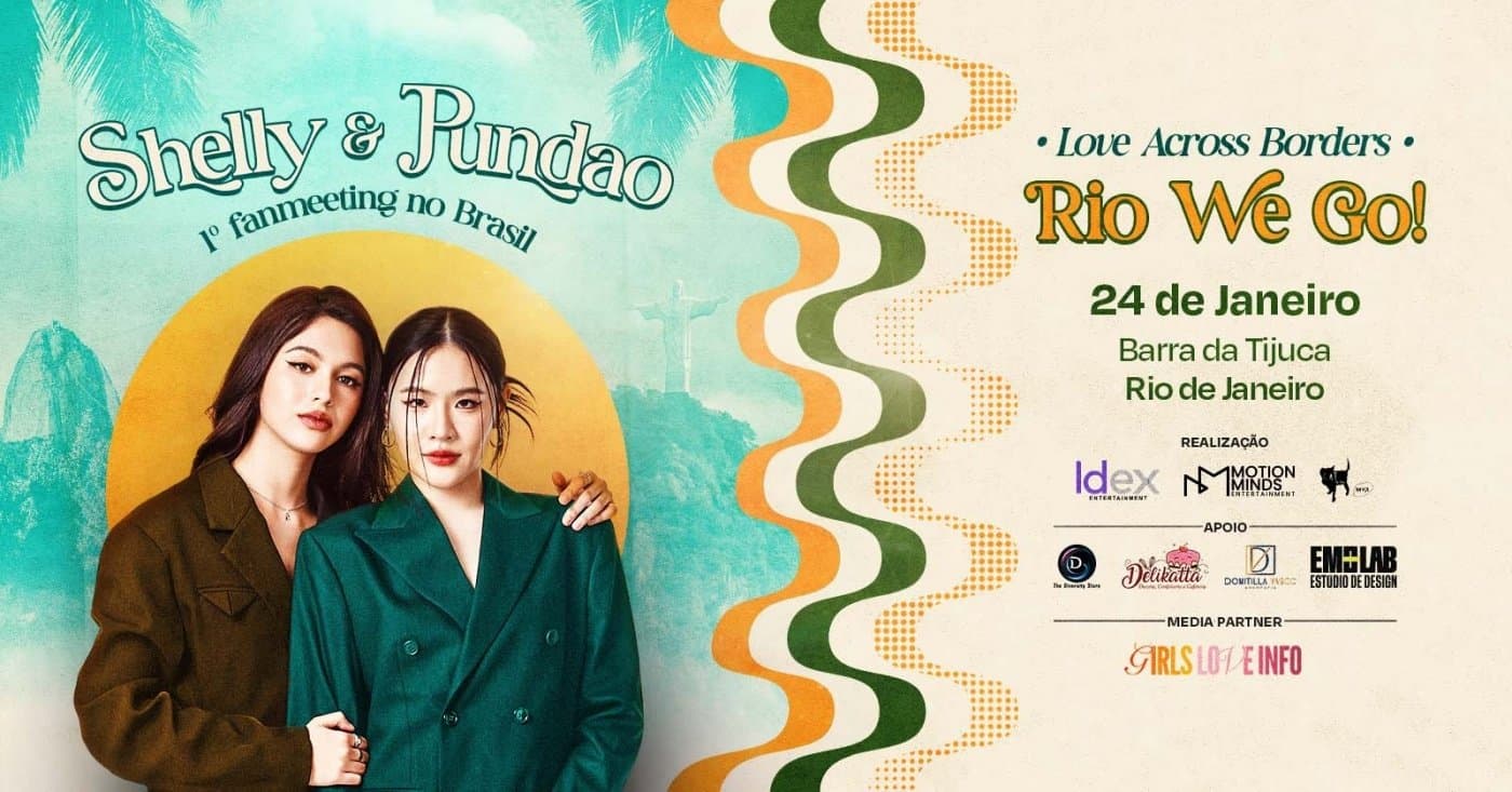 Love Across Borders "Rio We Go" - 1º Fanmeeting Shelly & Pundao no Brasil