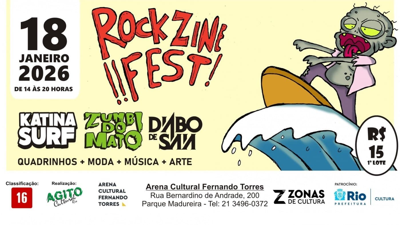 ROCK ZINE FEST - JANEIRO 2026