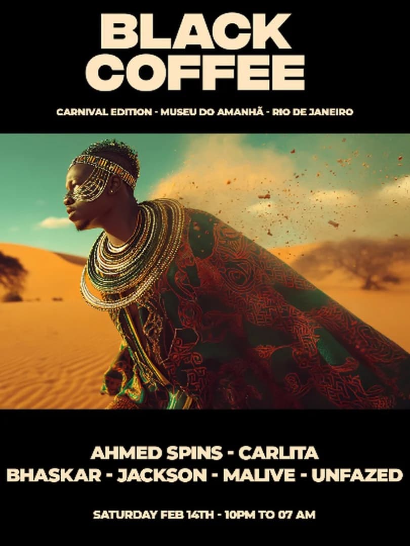 BOMA PRESENTS: BLACK COFFEE & AHMED SPINS