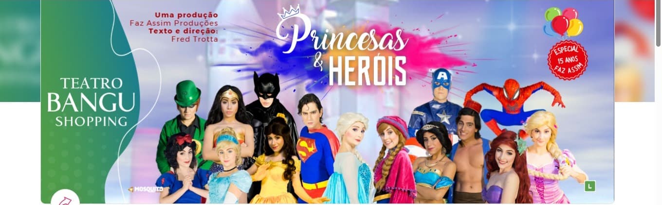 Turminha do Teatro - Princesas e Heróis