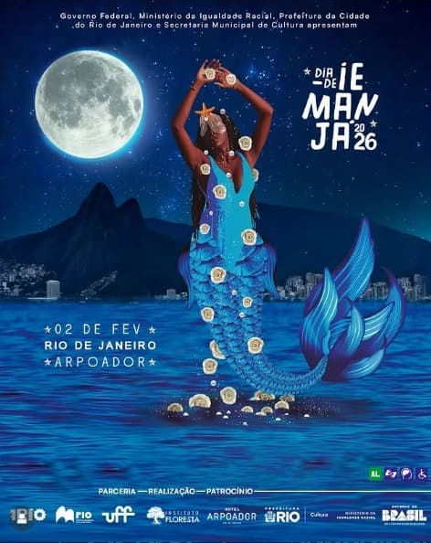 Dia de Iemanjá do Arpoador 2026.