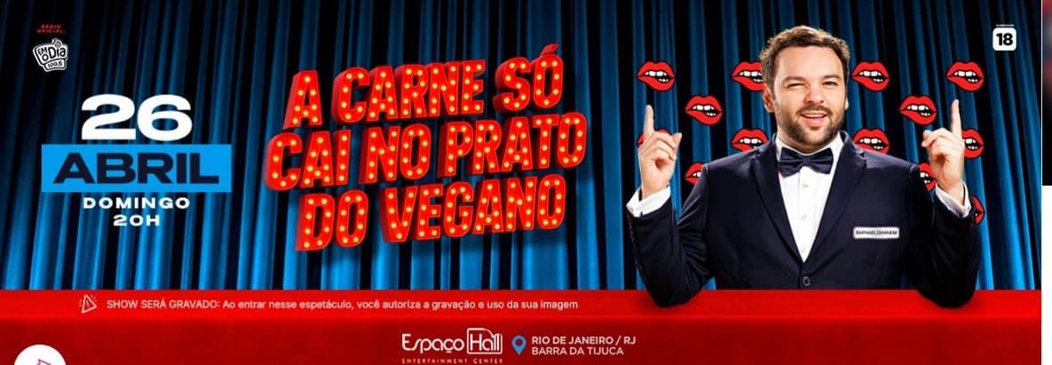 RAPHAEL GHANEM NO ESPAÇO HALL