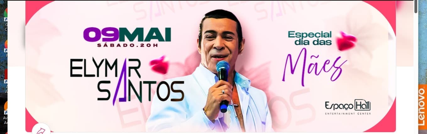 Elymar Santos - Especial Dia Das Mães no Espaço Hall