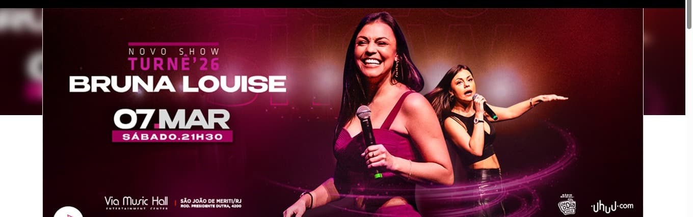 BRUNA LOUISE na Via Music Hall