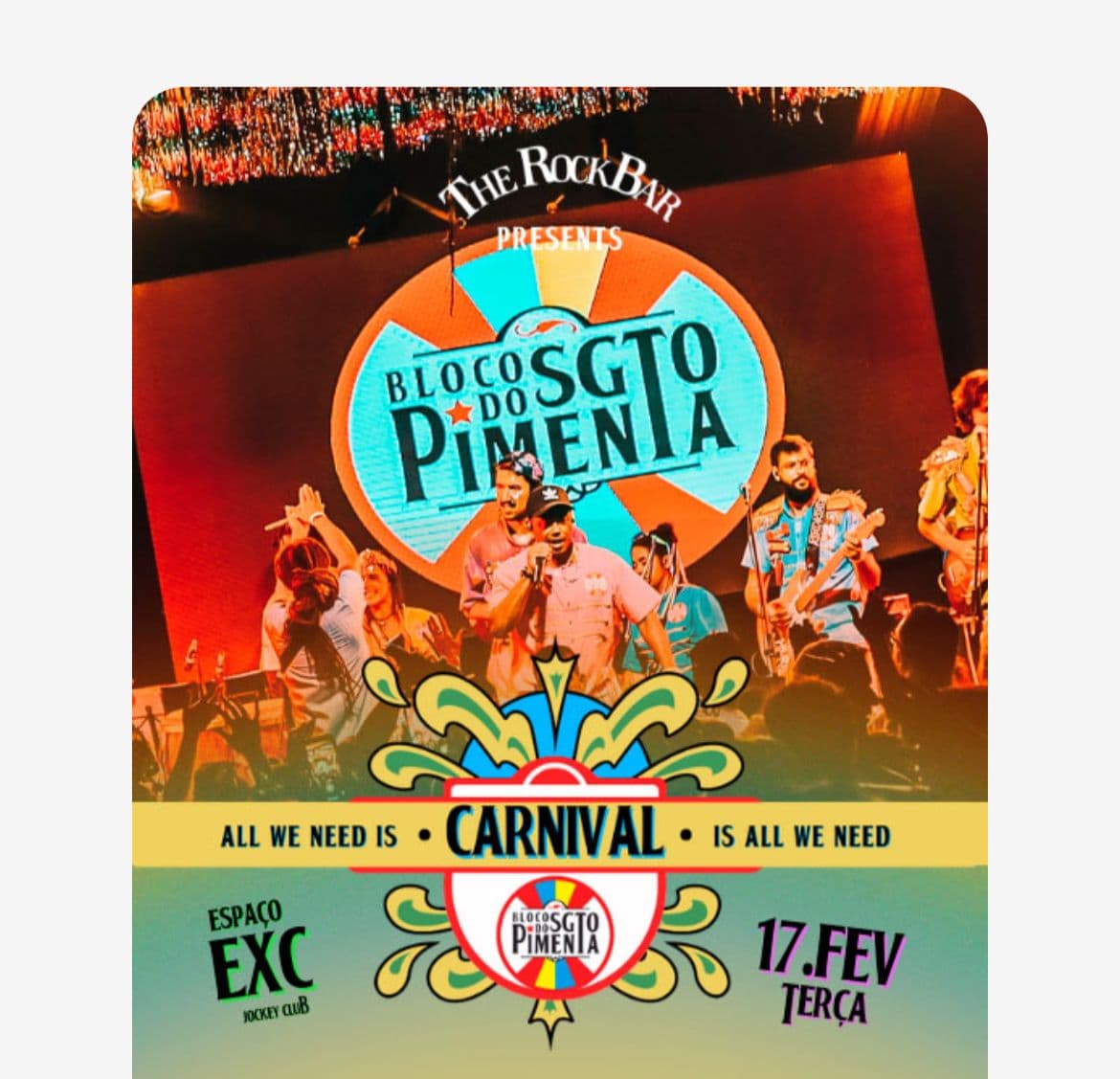 CARNIVAL - BLOCO DO SARGENTO PIMENTA