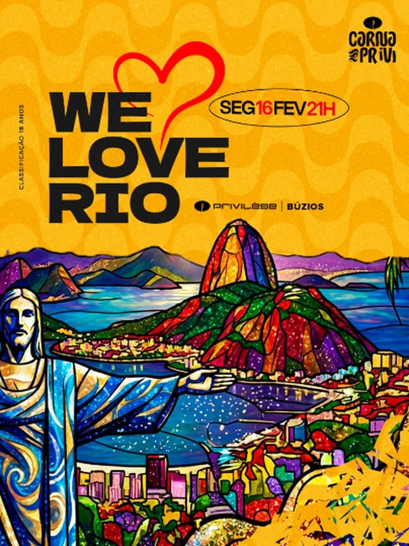CARNA PRIVI: WE LOVE RIO PRIVILÈGE BÚZIOS