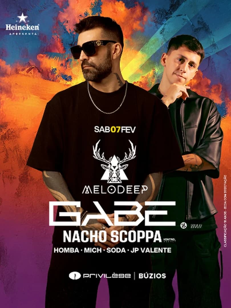 MELODEEP com GABE no PRIVILÈGE BÚZIOS