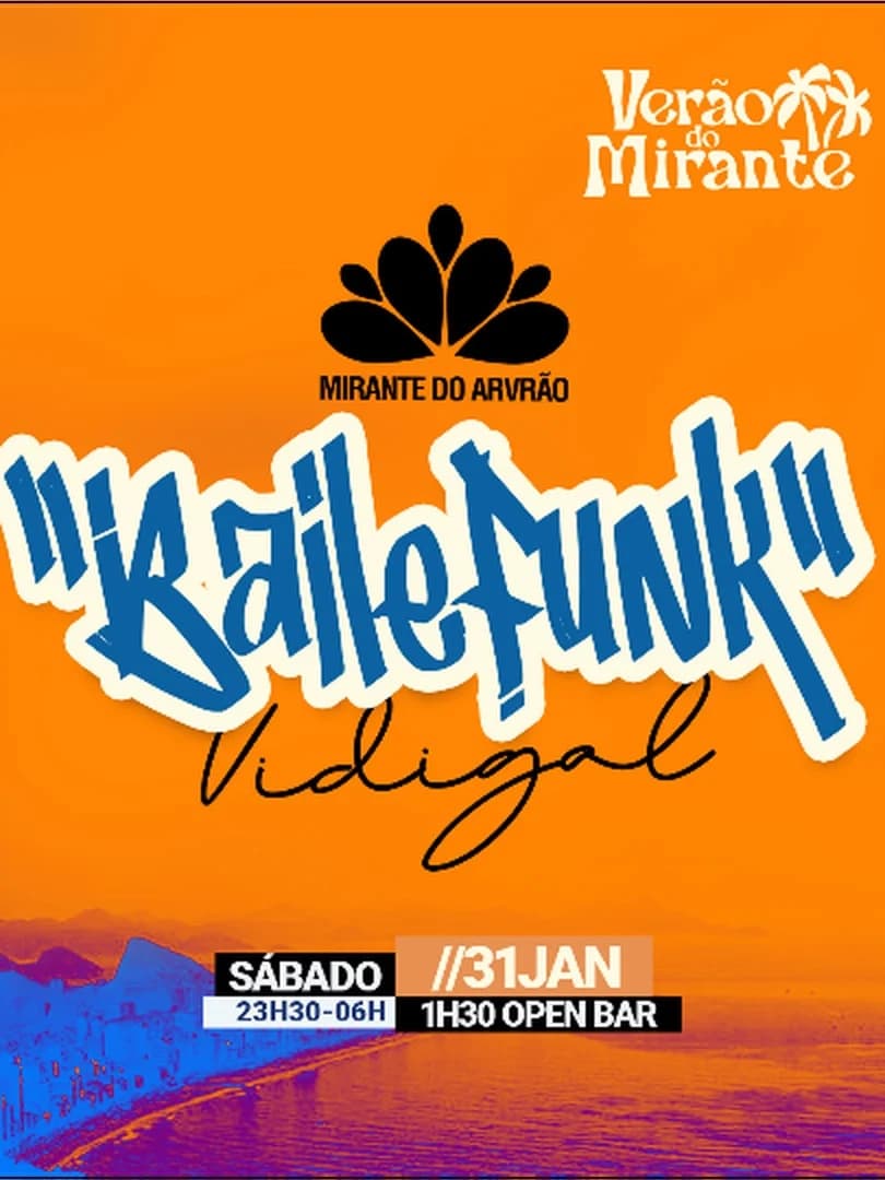 Baile Funk no Mirante do Arvrão