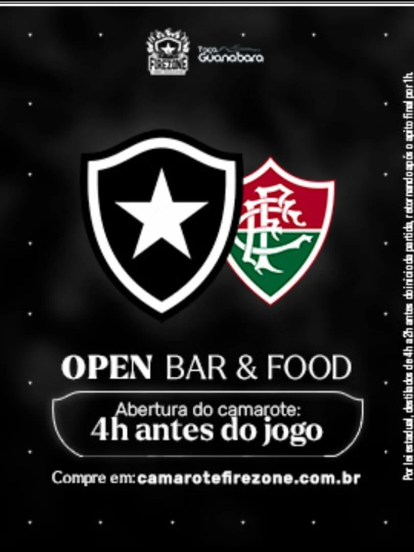 BOTAFOGO X FLUMINENSE - CAMPEONATO CARIOCA