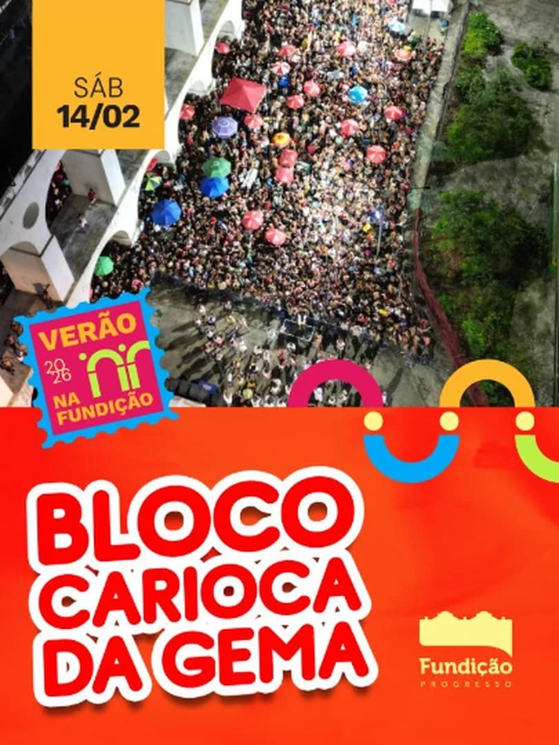 Desfile do Bloco Carioca da Gema 2026