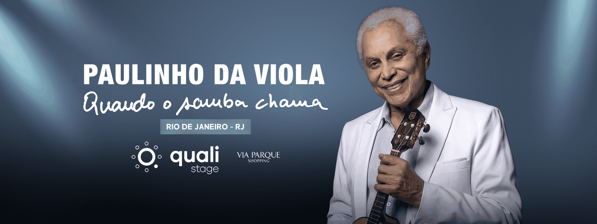 Paulinho da Viola no Qualistage