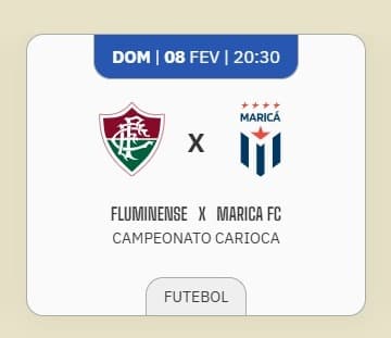Fluminense X Maricá - CAMPEONATO CARIOCA